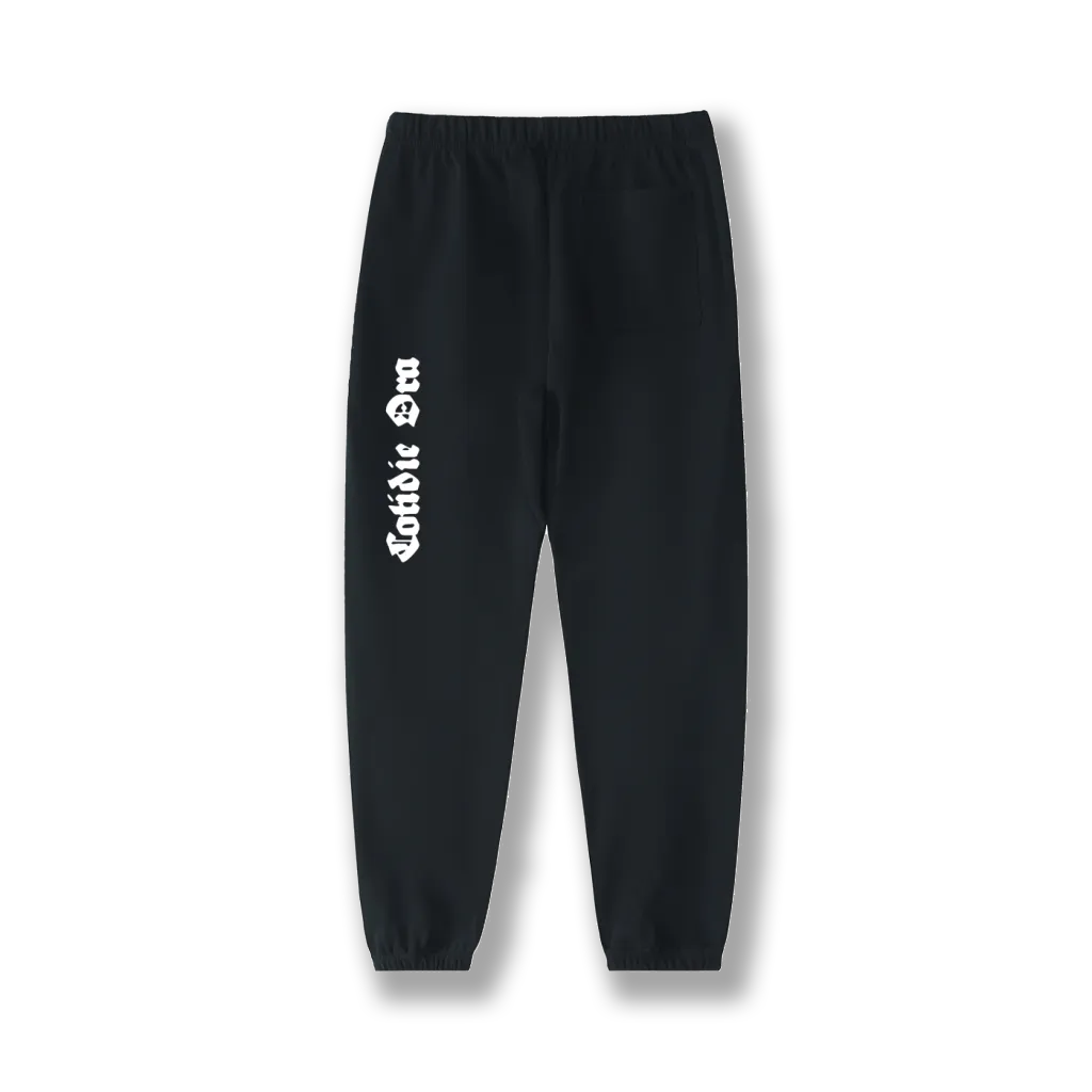 Heavyweight Cotton Sweatpants Black