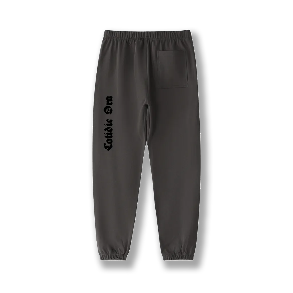 Heavyweight Cotton Sweatpants Dark Gray