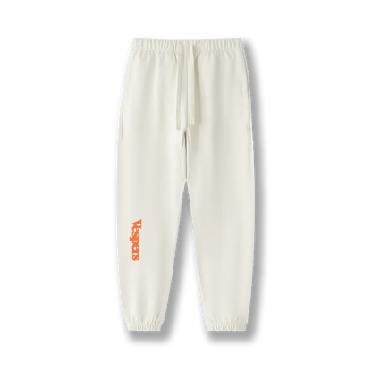 Heavyweight Cotton Sweatpants Apricot