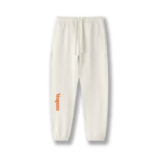 Heavyweight Cotton Sweatpants Apricot