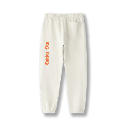 Heavyweight Cotton Sweatpants Apricot