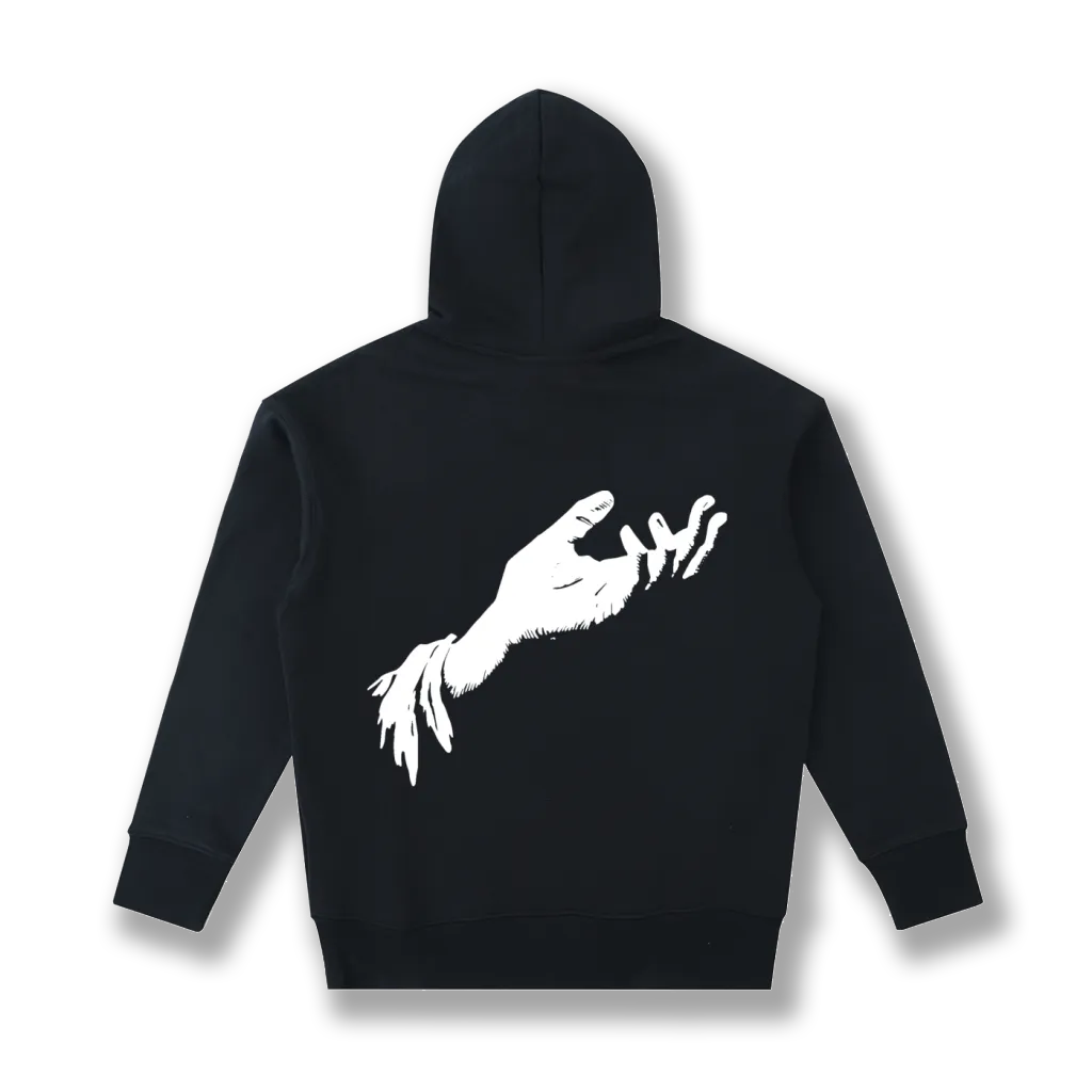 SUPERHEAVY Cotton Hoodie Black