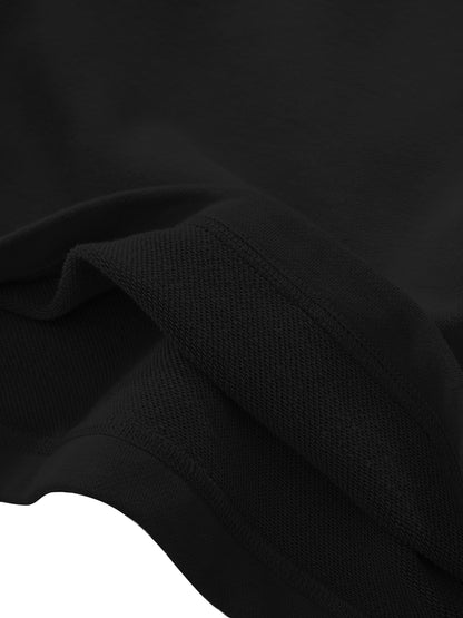 Sun Fade Raw Edge Cotton Shorts Black