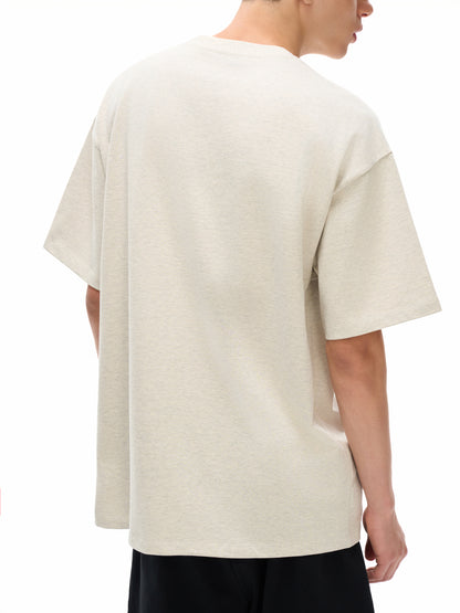 SUPERHEAVY Drop Shoulder "BULLETIN" T-Shirt