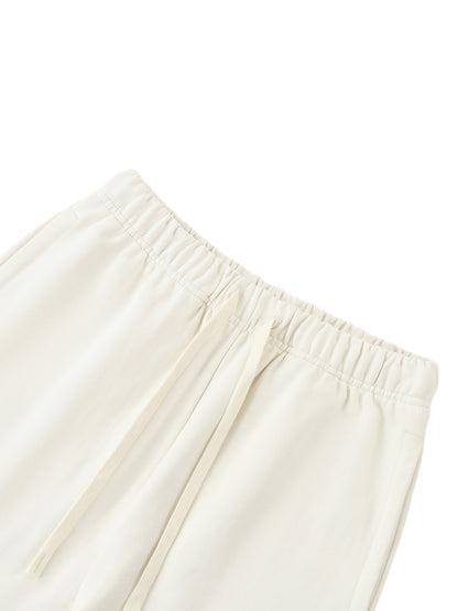 Heavyweight Cotton Sweatpants Apricot