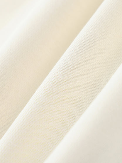 Heavyweight Cotton Sweatpants Apricot