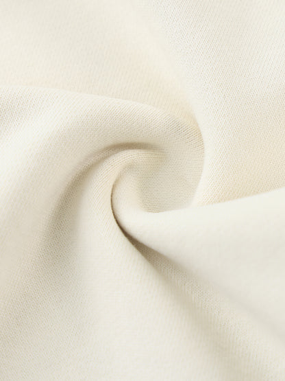 Heavyweight Cotton Sweatpants Apricot
