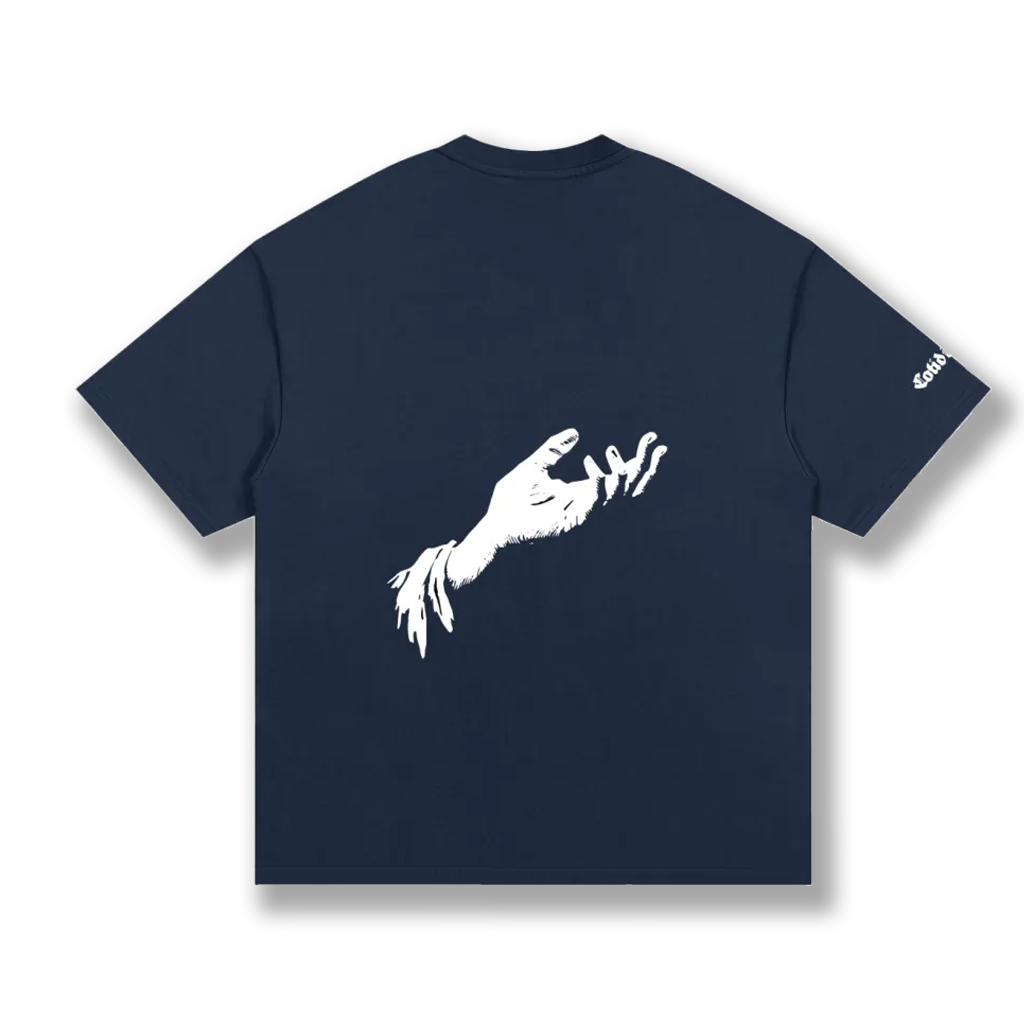 Heavyweight Cotton T-Shirt Navy