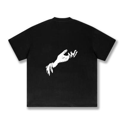 SUPERHEAVY Drop Shoulder T-Shirt Black