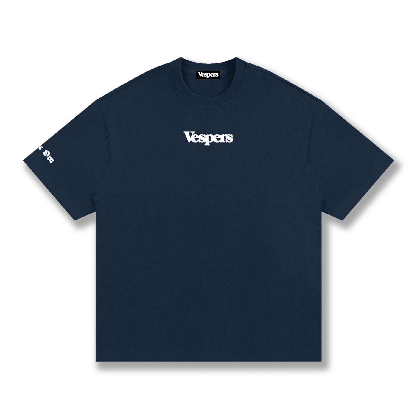 Heavyweight Cotton T-Shirt Navy