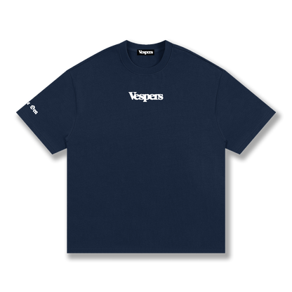 Heavyweight Cotton T-Shirt Navy