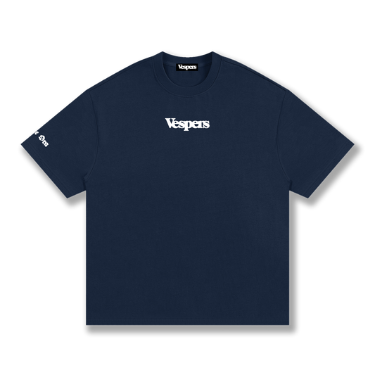 Heavyweight Cotton T-Shirt Navy