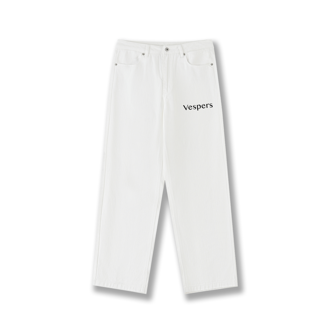 Heavyweight Cotton Straight-Leg Pants