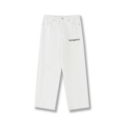 Heavyweight Cotton Straight-Leg Pants