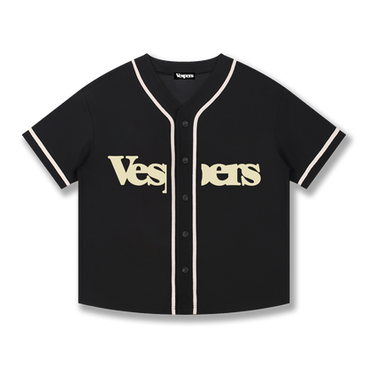 Luke 18:1 Baseball Jersey Black
