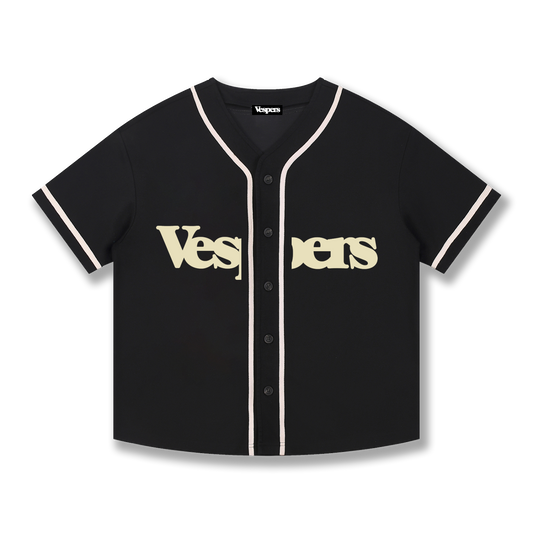 Luke 18:1 Baseball Jersey Black